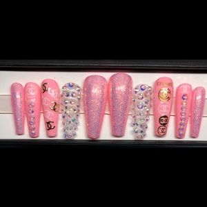 Press On False Finger Nails💜